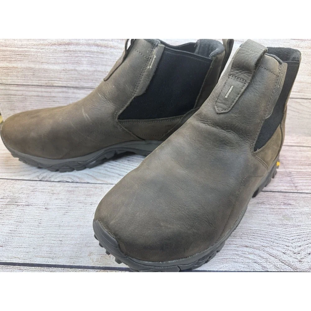 Merrell Moab Adventure Chelsea Polar Waterproof Men's Leather Boots Size 12 NWB